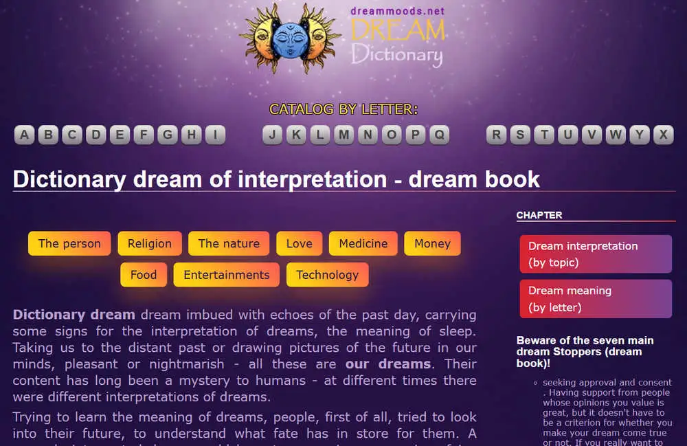скріншот сайту dream.snu.in.ua